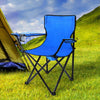 Folding Camping Chairs Arm Foldable Portable Outdoor Beach Fishing Picnic Chair Blue Deals499
