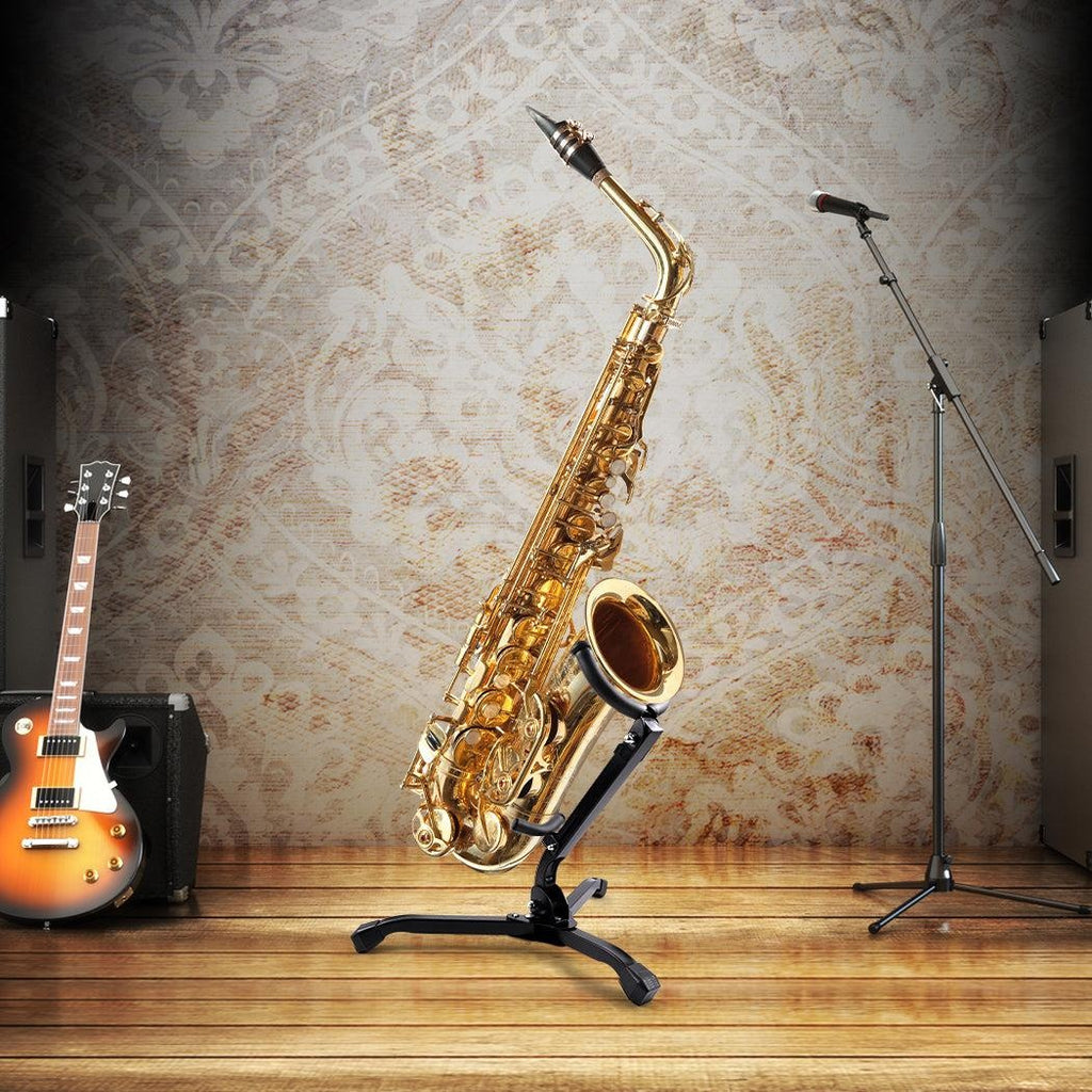 Saxophone Stand Tripod Instrument Holder Foldable for Alto Tenor Sax Portable Deals499