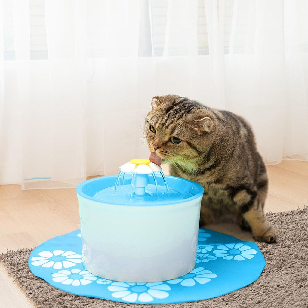Automatic Electric Pet Water Fountain Dog/Cat Drinking Bowl Waterfall Drinkwell Deals499