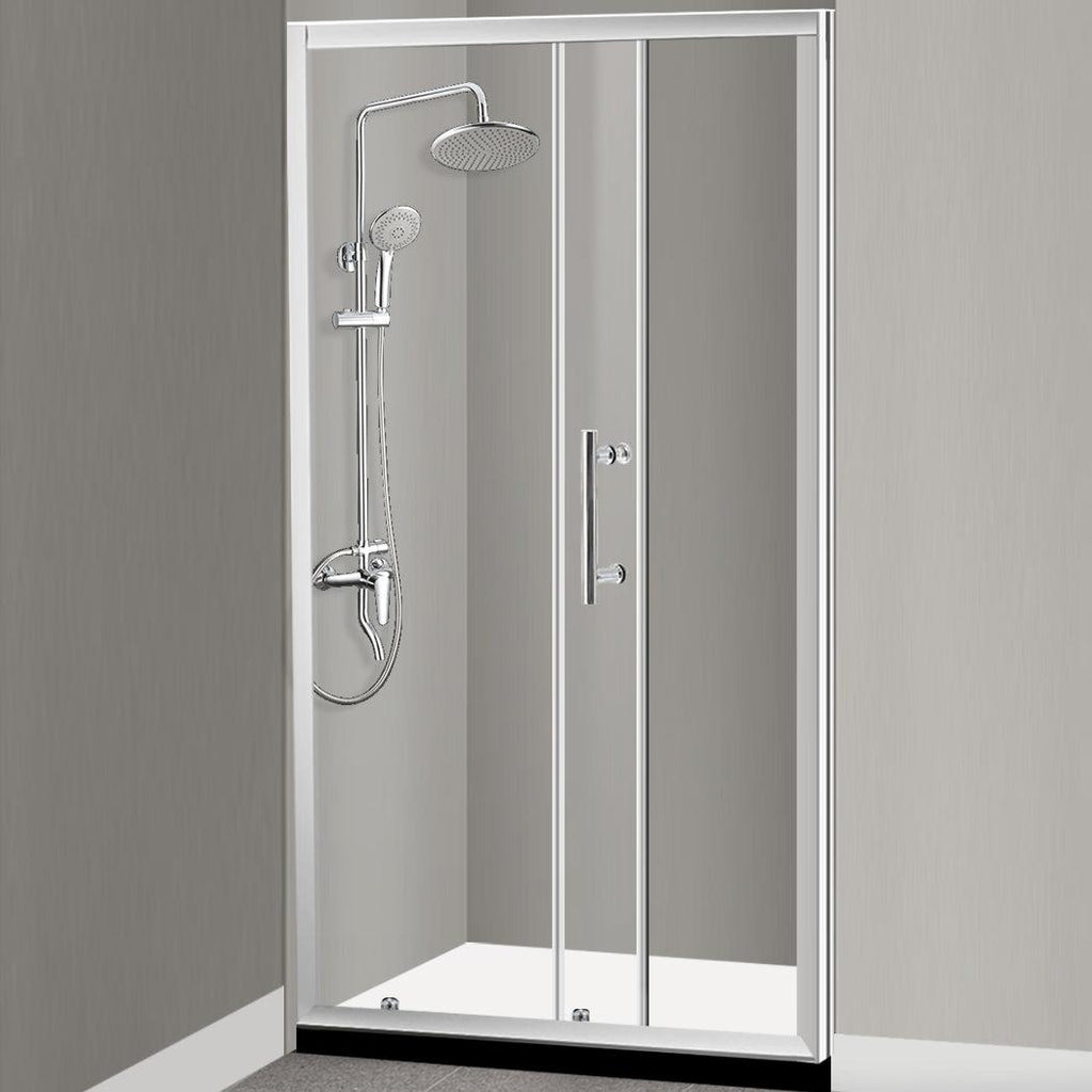 Levede Bath Shower Enclosure Screen Seal Strip Glass Shower Door 1400x1900mm Deals499
