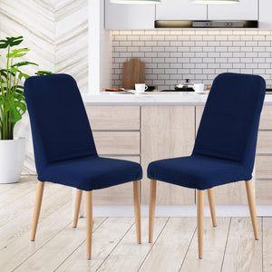 2x Dining Chair Covers Spandex Cover Removable Slipcover Banquet Party Navy Deals499
