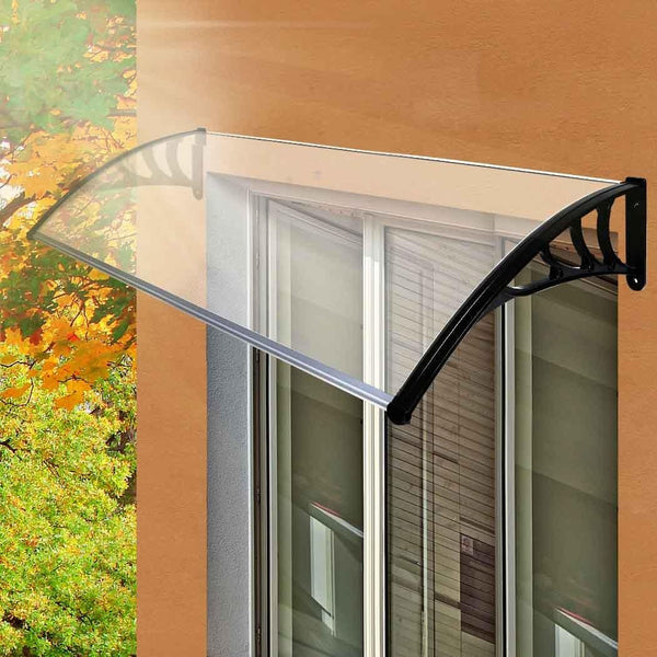 Door Window Awning Outdoor Canopy UV Patio Sun Shield Rain Cover DIY 1M X 2.4M Deals499