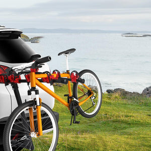 Car Bike Rack Carrier 4 Rear Mount Bicycle Foldable Hitch Mount Heavy Duty Deals499