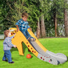 Kids Slide 160cm Extra Long Basketball Hoop Activity Center Toddlers Play Set Yellow Deals499