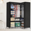 Levede Portable Clothes Closet Wardrobe Storage Cloth Organiser Unit Shelf Rack Deals499