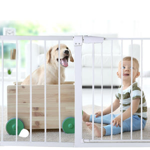Baby Kids Pet Safety Security Gate Stair Barrier Doors Extension Panels 45cm WH Deals499