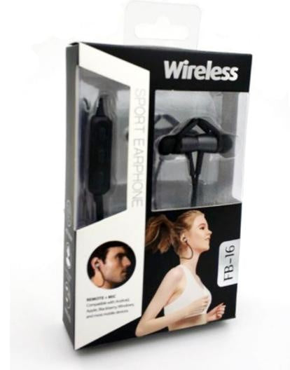 Bluetooth Wireless Headset Magnetic Sports Eeadphones Black Deals499