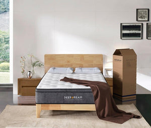 Eurotop Mattress 5 Zone Pocket Spring Latex Foam 34cm - King Single Deals499