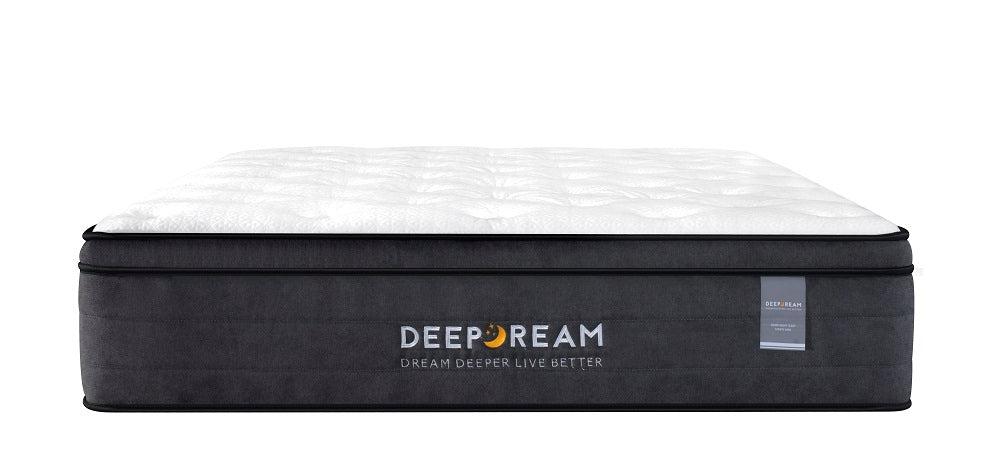 Eurotop Mattress 5 Zone Pocket Spring Latex Foam 34cm - King Single Deals499