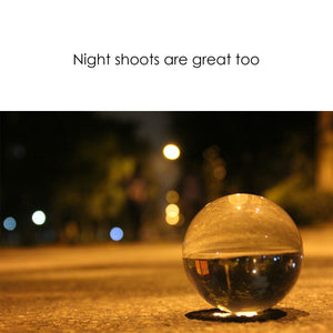 Clear Glass Healing Crystal Ball Sphere Photography Props Lens ball Decor Gifts Deals499