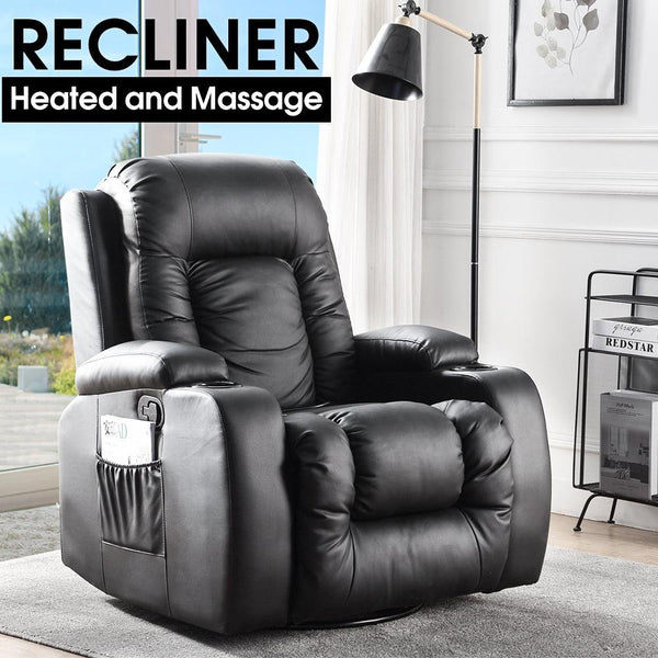 Levede Electric Massage Chair Zero Gravity Chairs Recliner Full Body Back Neck Deals499