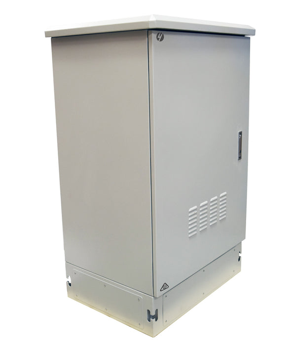 22RU 800mm Wide x 600mm Deep Grey Outdoor Freestanding Ventilated Cabinet. IP45 Deals499