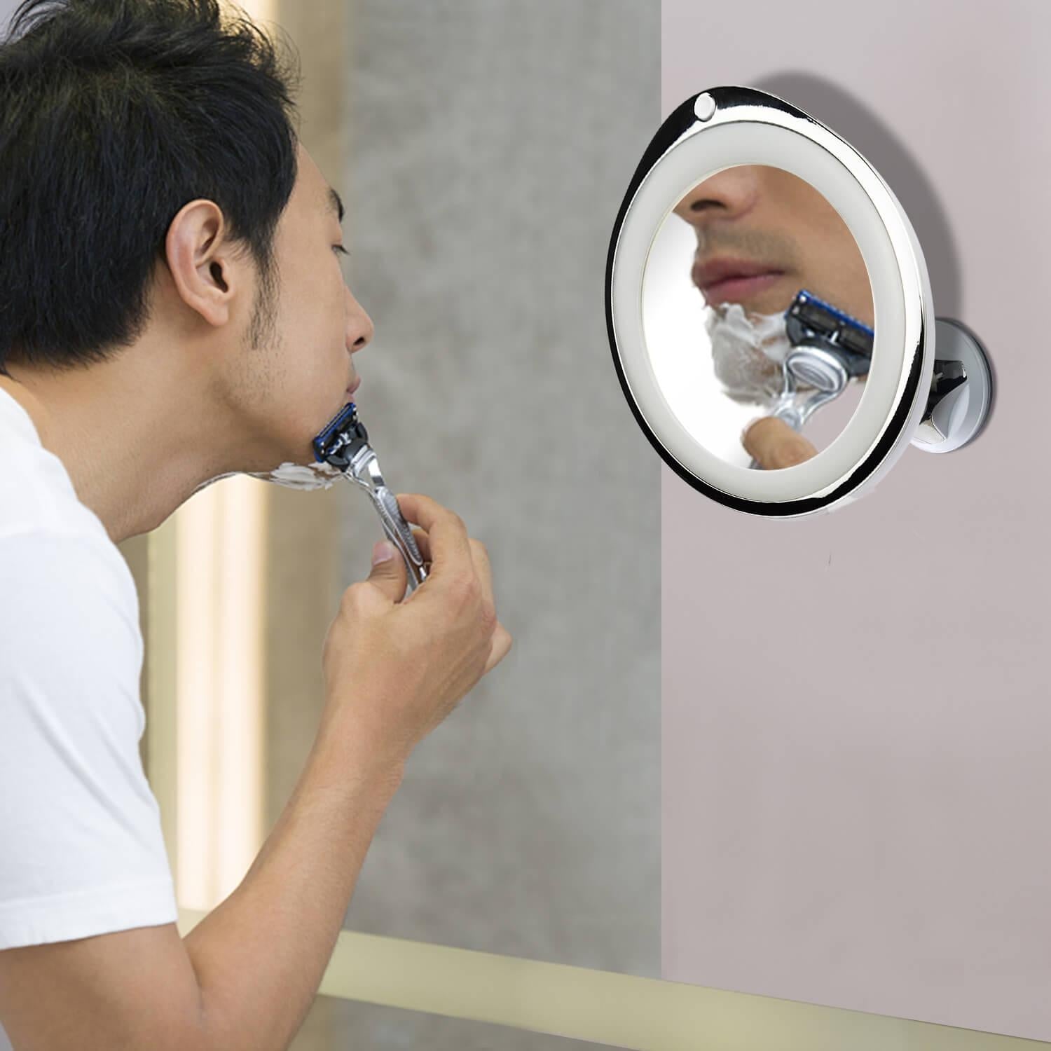10x Magnifying Makeup Vanity Cosmetic Beauty Bathroom Mirror with LED Light Deals499