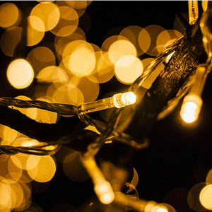 35M 200LED String Solar Powered Fairy Lights Garden Christmas Decor Multi Colour Deals499