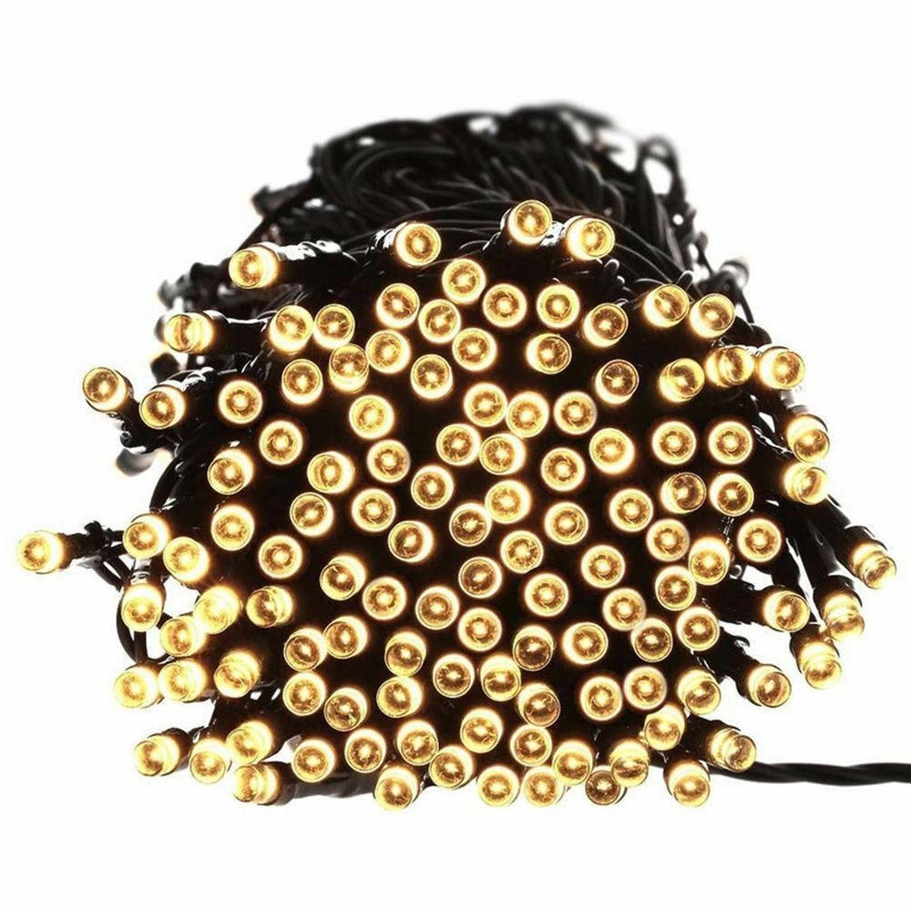 35M 200LED String Solar Powered Fairy Lights Garden Christmas Decor Multi Colour Deals499