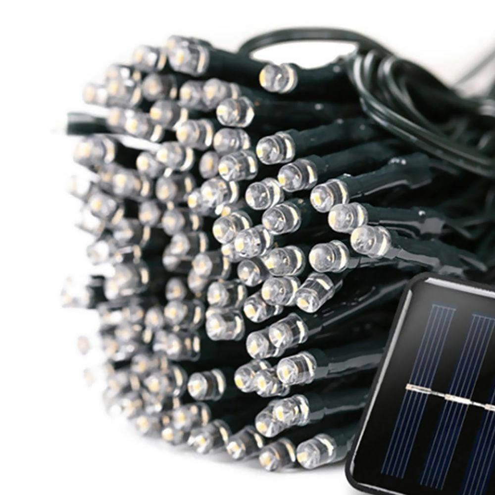 35M 200LED String Solar Powered Fairy Lights Garden Christmas Decor Multi Colour Deals499