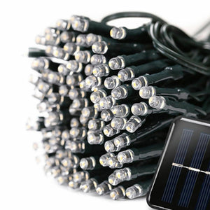 35M 200LED String Solar Powered Fairy Lights Garden Christmas Decor Multi Colour Deals499