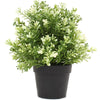 Small Potted Artificial White Jade Plant UV Resistant 20cm Deals499
