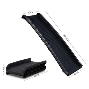 PaWz Dog Ramp Pet Ramps Foldable Ladder Steps Stairs Portable Car Step Travel Deals499
