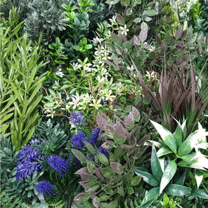 Purple Lavender Field Vertical Garden / Green Wall UV Resistant 90cm x 90cm Deals499
