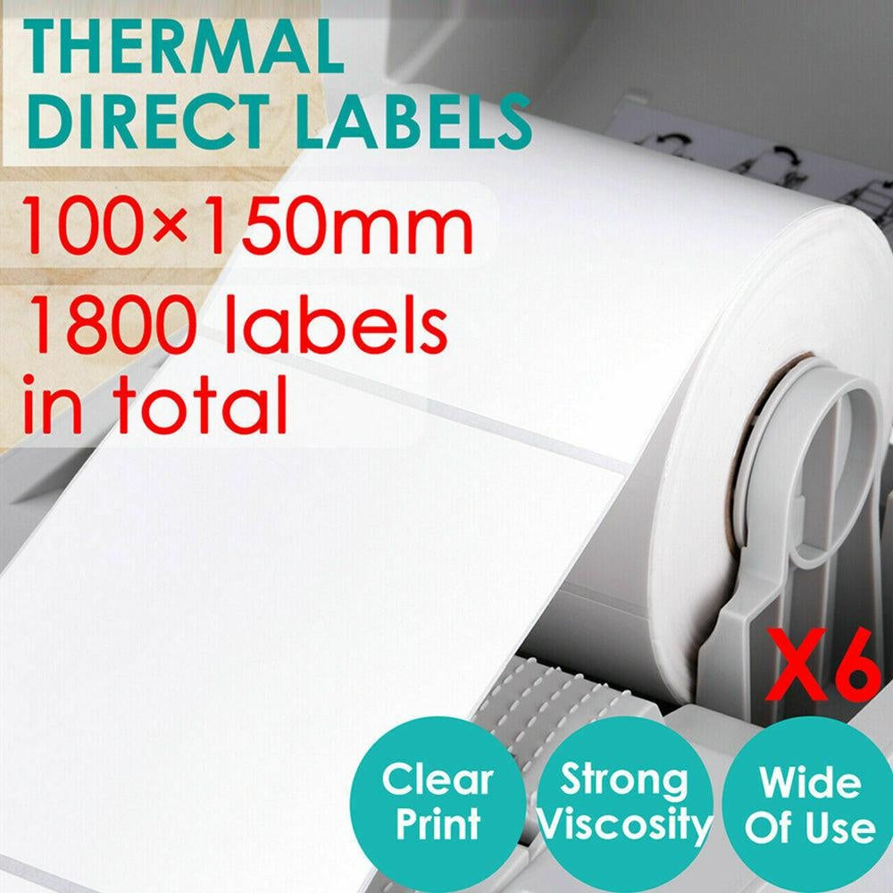 Direct Thermal 100x150mm 4x6 Printing Post Labels Roll Fastway Startrack eParcel Deals499