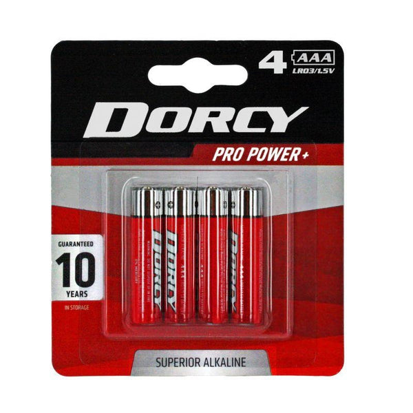 DORCY 4AAA Alkaline Batteries DORCY