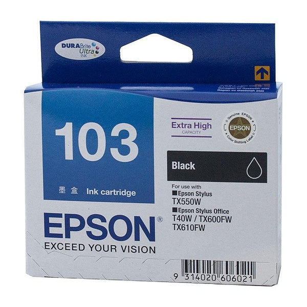 EPSON 103 EHY Black Ink Cartridge EPSON