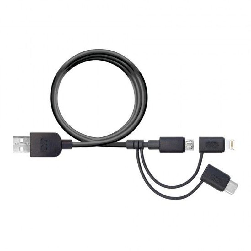 PUREGEAR 3-in-1 M Cable 0.2m PUREGEAR