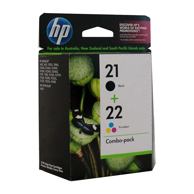 HP #21/22 Ink Twin Pack HP