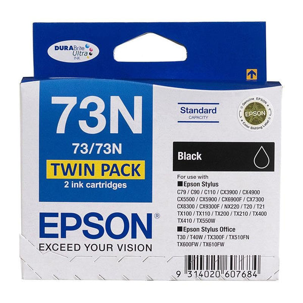 EPSON 73N Black Twin Pack EPSON