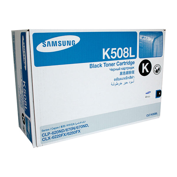 SAMSUNG CLTK508L Black Toner SAMSUNG