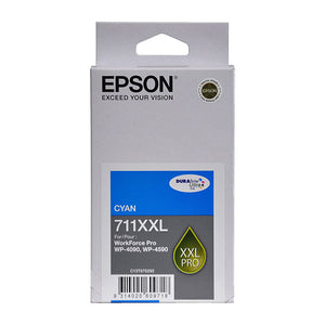 EPSON 711XXL Cyan Ink Cartridge EPSON