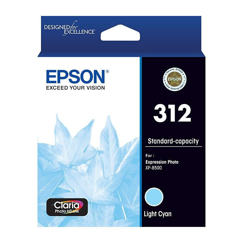 EPSON 312 Light Cyan Ink Cartridge EPSON