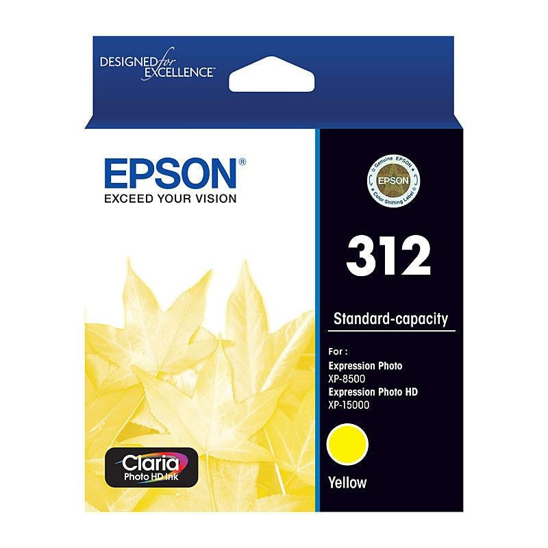 EPSON 312 Yellow Ink Cartridge EPSON
