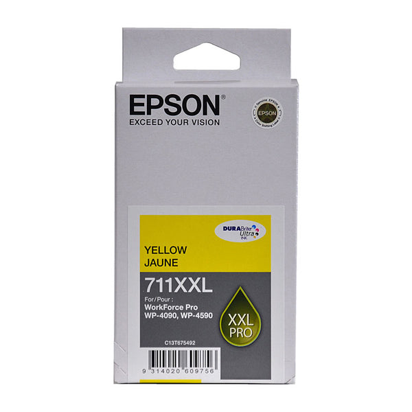EPSON 711XXL Yellow Ink Cartridge EPSON