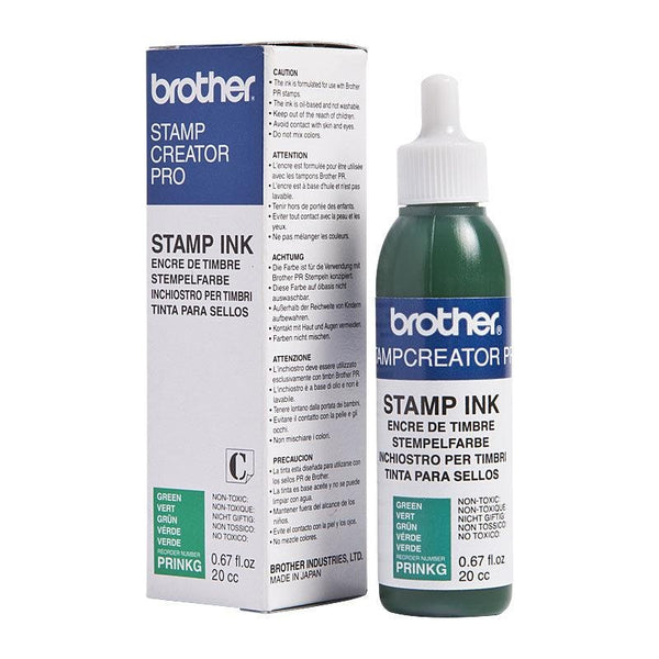 BROTHER Refill Ink Green 12pk BROTHER
