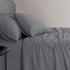 Elan Linen 1200TC Organic Cotton Single Grey Bed Sheet Set Deals499