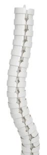 Elsafe: Umbilical Cable Management - Pathfinder Ceiling to Desk 2140mm in White Deals499