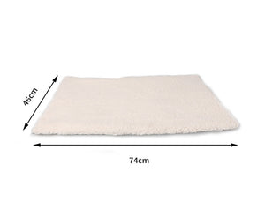 PaWz Heated Pet Bed Heating Pad Dog Beds Bedding Soft Mattress Cushion Pillow M Deals499
