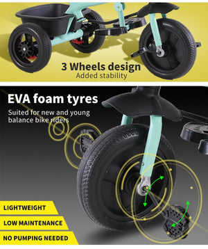 BoPeep Baby Walker Kids Tricycle Ride On Trike Bike Toddler Balance Bicycle Deals499